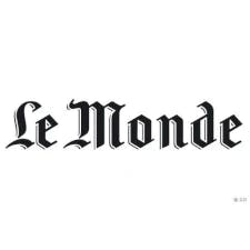 Logo of the newspaper 'Le Monde'